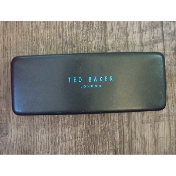 Ted Baker Other - Ted Baker London Black & Teal Eyeglasses/Sunglasses Hard Clamshell Case